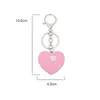 Porte-clés métal pendentif en forme de coeur je t'aime Couples porte-clés amoureux Express porte-clés accessoires rendez-vous cadeau de mariage