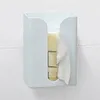 Toalettpappershållare Hemtillbehör Kök Tissue Box Holder Portable Wall Mounted Storage Organizer Case
