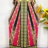 Roupas étnicas Design africano Dashiki Dress for Women Women Beading Abaya Bandage Maxi Bazin Vintage Longa Longa Vestidos de Robe Africa Sexy Lady Party 230227