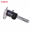 Vernier Calipers Mini Pocket Stainless Steel Digital 50mm 70mm 100mm 150mm Elektronisk skjutreglage GEM Tjocklek Mätare 230227