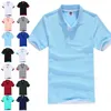 Polos de polos masculinos Mens pólo camisa design masculino algodão de algodão tops de manga curta camisas de pólo