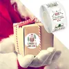 Gift Wrap Merry Christmas Stickers Adhesive Crafts Party Favor Envelope Seals Paper Labels Box Wrapping Decals For Holiday