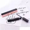 Eye Shadow/Liner Combination New O.Two.O Blue Color Liquid Eyeliner Easy To Wear Timate Waterproof Long Lasting Liner Party Eyes Mak Dha9H