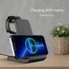 15W Fast Wireless Charger Stand dobrável para iPhone 14 13 12