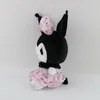 4 stili Kuromi peluche ripiene carino Lolita principessa giocattoli dimensioni 25 cm regalo di compleanno per ragazza per bambini giocattolo per dormire decorazione domestica morbida