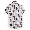 Men's Casual Shirts Top Selling Product In 2022 Summer New Men's Fashion Trend Casual Printed Short Sleeve Shirt Men Clothing Z0224