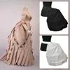 Skirts Baroque Vintage Victorian Edwardian Petticoat Cage Frame Half Bustle Dress Skirt Pannier Renaissance Gown Costume Accessory