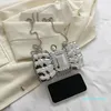 Shoulder Bags FEMALEE Luxury Designer Bag Women Acrylic Bow Shaped Female Pearl Beads Crossbody Evening Party Clutches 022