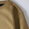 Suéteres masculinos Sweater de inverno Versão coreana de camisa de fundo quente grossa clássica de lã da moda Pulloves de pescoço redondos múltiplos cor 230228