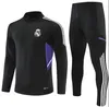 22 23 Real Madrids Trainingsanzug Trikots Fußball-Trainingsanzug Trikot Fußball Benzema Tuta Madrids Survêtement Fuß Futbol Chandal Jogging Männer Kinder KI 555