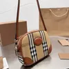 Projektanci mody torebki na ramię sprawdź skórzaną torbę posłańca crossbody pojedyncze torebki Tartan płótno patchworka kolorowy aparat mody listu