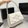 Designer Women LE 57 Quilted Underarm Flap Bag Luxurys Designers Bags France Brand Y Sheepskin Leather Messenger Handbags Lady Diamond Lattice Shoulder