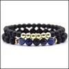 Perlen Holzperlen Armband Tibetaner Buddhismus Meditation würzige Gebetsmänner Elastizität Naturstein Kupfer Set Drop Lieferung Schmuckarmbracel Dhuzi