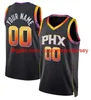 Kevin Durant PHX Devin Booker Basketball Jerseys s Sun Chris Paul Deandre Ayton Cameron Payne Okogie Biyombo Le maillot Valley City personnalisé