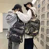 Backpackbackpack Ins Korean Junior High School Tough School Backpack Travel Travel Men's and Women's Fashion Wszechstronny 230228