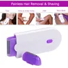 Epilator USB -laddningsbara kvinnor Epilator Portabelt hårborttagningsverktyg Rotary Shaver Body Face Leg Bikini Lip Depilator Hårborttagare Laser 230227