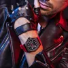 Relógios de pulso mais gatti masculino automático relógio de luxo relógios de luxo esqueleto mecânico squeleleto à prova d'água Sapphire Leather Reloj