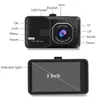 تحديث كاميرا السيارة 1080p 3 Cal قيادة الفيديو سيارة Car Car DVR Recorder for Front and Gron