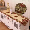 Chemin de table Style européen manuel creux broderie tissu décoration de mariage salle à manger campagne décor à la maison 230227