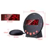 Relógios da mesa LED LED Plashing Light Stepless Ajuste Alarm eletrônico Digital Vibração poderosa para o Teenager 230228