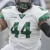 Nowe koszulki piłkarskie koszulki piłkarskie niestandardowe północne Texas Unt Mean Green Football Jersey NCAA College Cedrick Hardman Jason Bean Aune Adaway III White Simpson KD