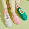 Slippers YISHEN Winter Warm Women Slippers Men Slides Waterproof Furry Lining NonSlip Stepped Cotton Shoes Indoor Home Shoes For Couple Z0215