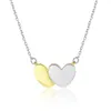 New modern style brand design romantic heart pendant necklace fashion sexy women collar chain necklace jewelry accessories