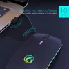 E-1300 Аккумуляторная беспроводная мышь Светящиеся мыши RGB Bluetooth Эргономичная бесшумная мышь для портативных ПК с USB Nano Recever в розничной коробке