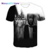 Erkek Tişörtler Mağaralar 3d Baskılı Psychonaut 4 Rock Tasarruf T-Shirts Hip Hop Tee Tests Harajuku Stys Üstler Giyim 0301H23