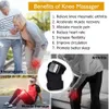 Draadloze verwarming Kniebeschermers Knie Massager voor pijnverlichting Heet comprimeren Trillingen Knieschijf Massage Pads