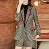 Womens Suits Blazers Korean Autumn Formal Ladies Khaki Blazer Women Business with Sets Work Wear Office Uniform Winter Casual Pants Jacket 230227