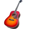 Factory 20 Frets 41 tums Sunburst Acoustic Guitar med Rosewood Fretboard, Body Binding, kan anpassas