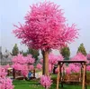 Yapay Kiraz Ağacı İniş Simülasyonu Çiçek Süsleri Büyük Simülasyon Şeftali Ağacı Otel Düğün Dekorasyonu Ev Dekorasyon
