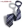 Neck Ties Mens Ties 8cm Classic Polyester Hand Neck Ties for Men Striped Bussiness Narrow Collar Slim Wedding Party Tie Casual Plaid Tie J230227