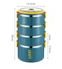 Lancheiras 304 Aço inoxidável portátil Isolamento Thermo Bento Para crianças Big Capacity Storage Storage School Picnic 230228