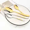 Учебные посуды наборы Drmfiy Vintage Gold 24pcs Minneware Set Set Setreware Shatware Set News Fork Spoon Spoon Серебряный серебро кухня разноцветные столовые приборы 230228