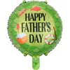 18Inch English Happy Father's Day Foil Helium Balloons Feliz Dia Super Papa Father Mother's Party Decoration Air Globos
