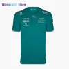 Wangcai01 T-shirts pour hommes Aston Martin Jersey Tshirt AMF1 2023 Officiel Hommes Fernando Alonso T-shirt Formule 1 Costume de course F1 Chemise MOTO Motorcyc Tees Plus S