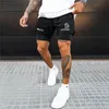 Shorts pour hommes Fitness musculation gymnases entraînement mâle respirant 2 en 1 Doubledeck séchage rapide vêtements de sport survêtement plage 230228