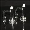 hookahs Flat Top Terp Slurper Smoking Quartz Banger With Glass Pocket Ball Pill Marble Set 10mm 14mm 18mm 20mmOD Slurpers Nails For Water Bongs Dab Rigs