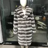 Futra kobiet sztuczny płaszcz damski kurtka zima grube ciepłe rex płaszcze eleganckie szynszylowe kolory customizewomen's Women'swomen's