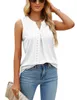 Vrouwen shirts zomer mouwloze v nek casual tanktops blouse shirts