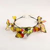 Butterfly Fascinator Hat Monarch Headband Crown Tea Party Halloween Costume Garland Headpiece 10pcs