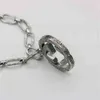 80% de réduction bijoux de créateur bracelet collier anneau imbriqué motif sculpté pendentif homme femme couple