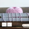 Yarn 2 pieces * 50g/ball handmade knitted cotton/cashmere/wool blend baby yarn ball cotton cashmere wool dropper P230601