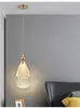 Kolye lambaları Lüks Led Işıklar Kristal Avizeler Uzun çizgi Bar merdiveni için asılı ev yatak odası başucu dekor lambası