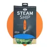 Pièces d'ustensiles de cuisine Sile Steam Ship Steaming Couvercle Eco Friendly Anti Spill Protection Er pour Pots Bowl Outils de cuisine antipoussière Dbc Drop Del Dhyic