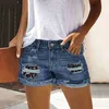 Women's Jeans High Pants Slim Waist Shorts Women Sexy Summer Hole Short Cover Ups For Swimwear Women's Boy Panties