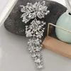 Broches de alfileres WEIMANJINGDIAN marca de diamantes de imitación de cristal cofre grande para decoración de ramo de boda joyería G230529