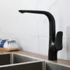 Kitchen Faucets SKOWLL Sink Faucet Touch Single Handle And Cold Water Mixer Deck Mount Matte Black XY-7025